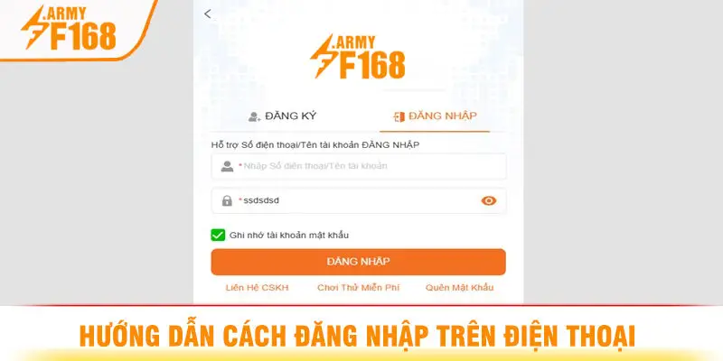 Hướng Dẫn Cách Đăng Nhập Trên Điện Thoại