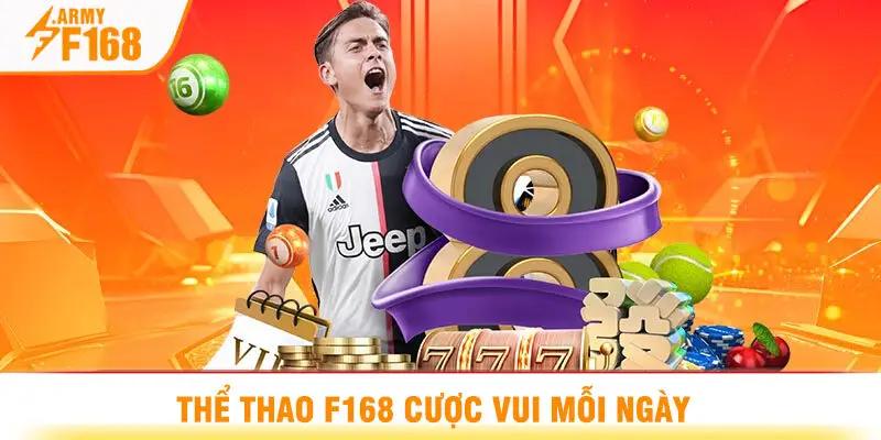 Thể Thao F168 Cược Vui Mỗi Ngày